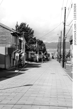 山之城函館...從小坂眺望寺町通和函館灣 110336984