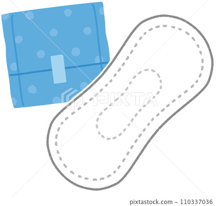 Sanitary napkin (without wings) Sanitary napkin (without wings) 110337036