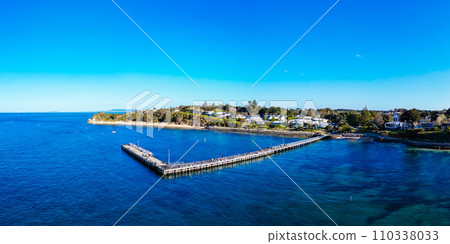 Aerial View of Portsea in Australia Aerial View of Portsea in Australia 110338033