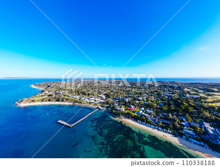 Aerial View of Portsea in Australia Aerial View of Portsea in Australia 110338188