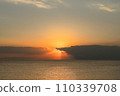 Sunset hidden in the clouds 110339708