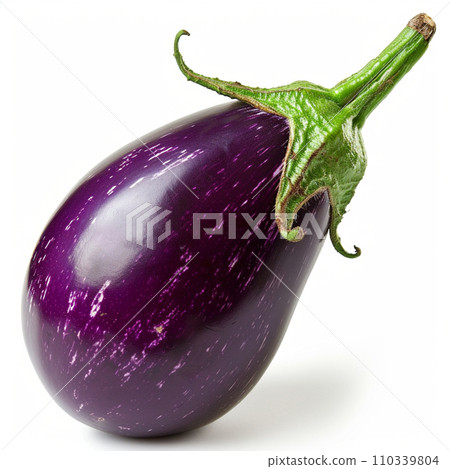 茄子新鮮圖像白色背景 茄子新鮮圖像白色背景 110339804