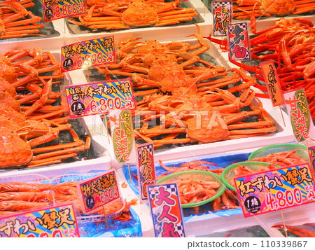 螃蟹批發市場/日本海魚城/福井縣敦賀市3 110339867