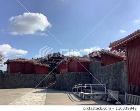 Burnt down ruins of Shuri Castle (Okinawa) 110339942