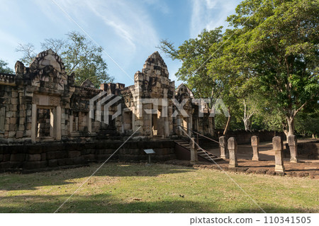 Prasat Sdok Kok Thom ancient castle, Sa Kaeo province, Thailand 110341505