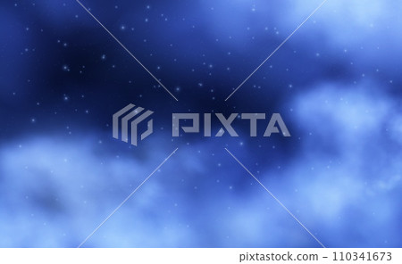 Space background. Universe magic dark sky. Blue night nebula clouds. Starry heaven wallpaper. Stars constellation. Celestial shiny starlight. Galaxy discovery. Vector abstract concept Space background. Universe magic dark sky. Blue night nebula clouds. Starry heaven wallpaper. Stars constellation. Celestial shiny starlight. Galaxy discovery. Vector abstract concept 110341673