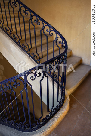 Interior of a stone French mansion Interior of a stone French mansion 110342012