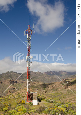Antenna in San Bartolome de Tirajana. Antenna in San Bartolome de Tirajana. 110342513