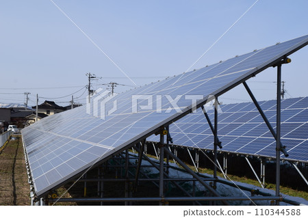 太陽能電池板自然能源 太陽能電池板自然能源 110344588
