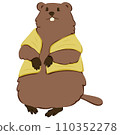 Vector illustration for design Happy Groundhog Day. Vector illustration for design Happy Groundhog Day. 110352278