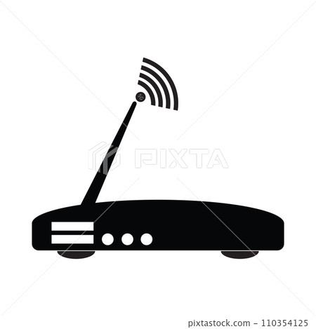 Wi-fi router icon 110354125
