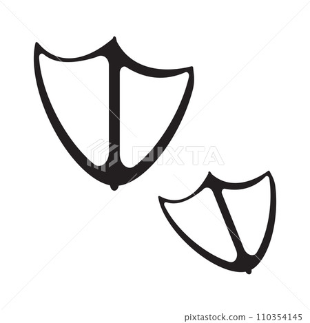 Animal Footprint, Duck Paw Icon Animal Footprint, Duck Paw Icon 110354145