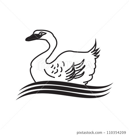 goose icon 110354209