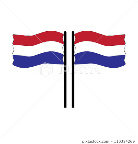 Netherlands flag icon 110354269