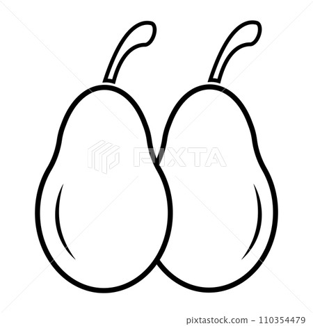 avocado icon avocado icon 110354479