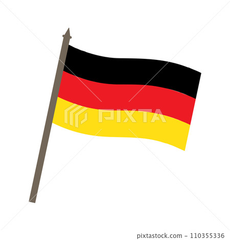 german flag icon 110355336