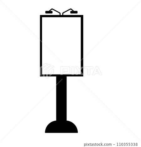 billboard icon billboard icon 110355338
