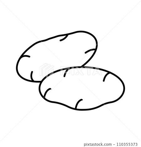 Potato icon 110355373