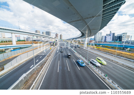 「東京」首都高速東雲交會處 110355689