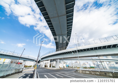 「東京」首都高速東雲交會處 「東京」首都高速東雲交會處 110355701