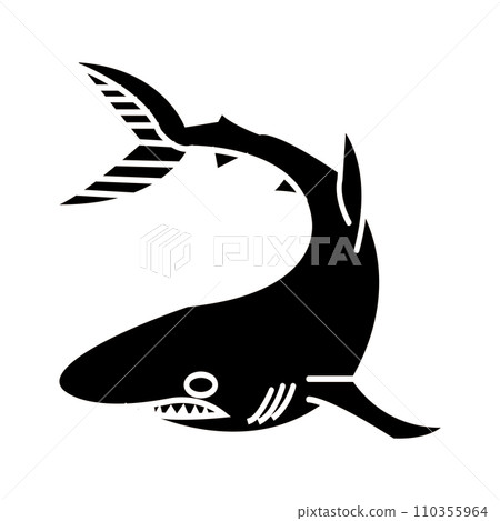 shark icon 110355964