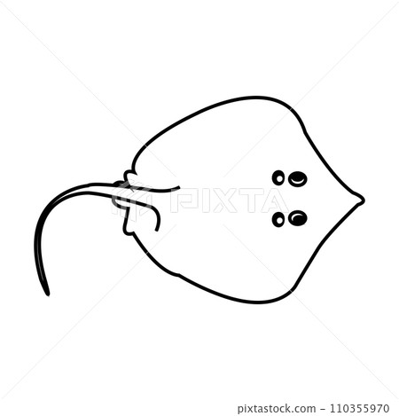 stingray icon stingray icon 110355970