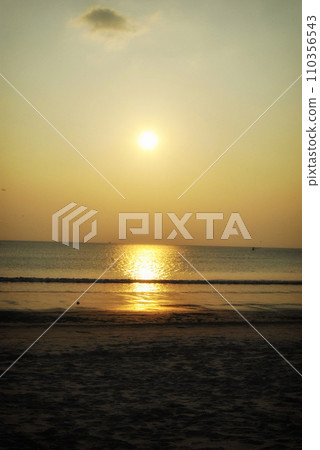 Tropical sea beach in summer time on sunny day. Golden sand beach sea peaceful scenery on the beach. Travel vacation seaside outdoor. Ocean island beautiful dramatic landscape. Sunny seascape scene. Tropical sea beach in summer time on sunny day. Golden sand beach sea peaceful scenery on the beach. Travel vacation seaside outdoor. Ocean island beautiful dramatic landscape. Sunny seascape scene. 110356543