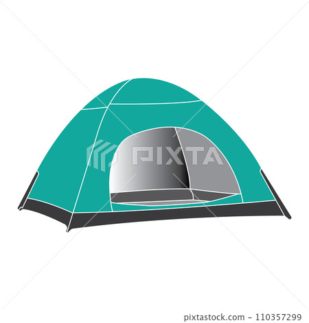 camping tent icon 110357299