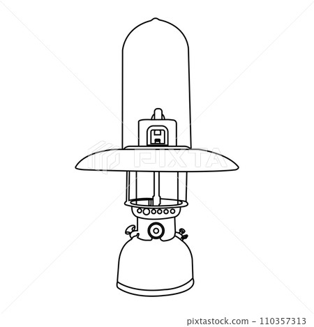 camping light icon 110357313