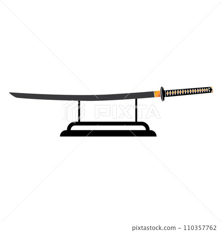 samurai sword icon samurai sword icon 110357762