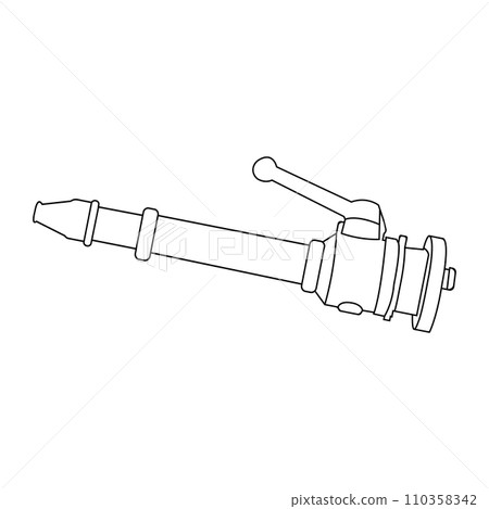 firefighter jet nozzle icon 110358342