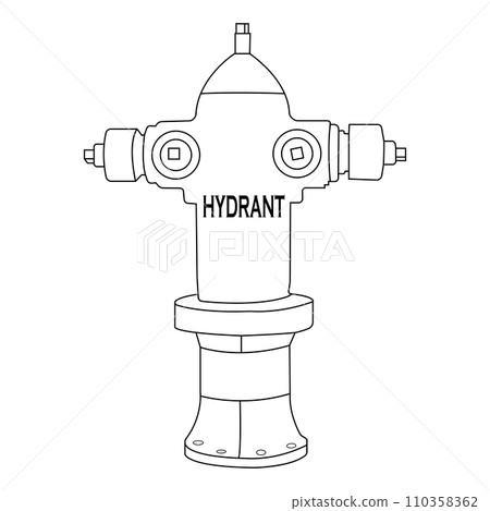 fire hydrant icon 110358362