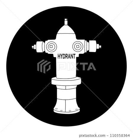 fire hydrant icon fire hydrant icon 110358364