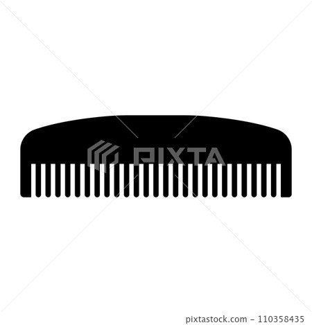 Simple design comb icon Simple design comb icon 110358435