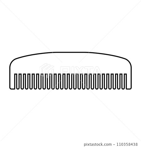 Simple design comb icon Simple design comb icon 110358438