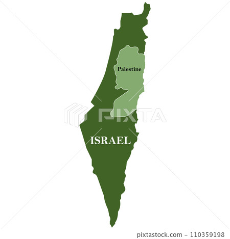 Israel map icon Israel map icon 110359198