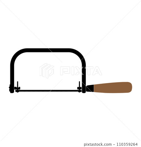 Wood saw icon 110359264