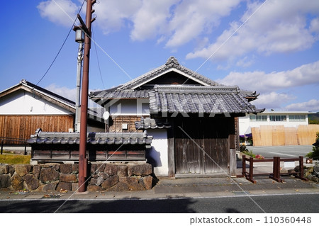 兵庫縣、丹波筱山、八上城、高城府門(深秋) 兵庫縣、丹波筱山、八上城、高城府門(深秋) 110360448