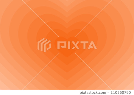 A Heart abstract Background. Apricot Crush Gradient horizontal banner. Valentines Day Greeting Card A Heart abstract Background. Apricot Crush Gradient horizontal banner. Valentines Day Greeting Card 110360790