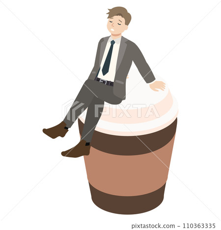 Businessman's illustration Businessman's illustration 110363335