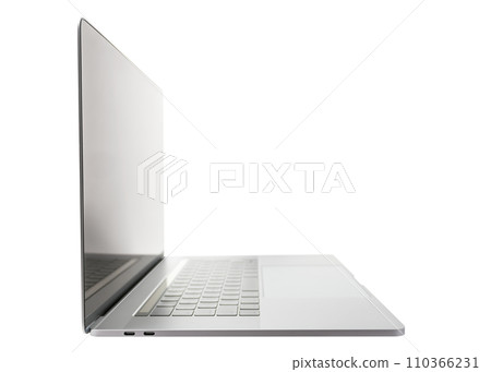 Laptop computer Precisely hand-cut background transparent photo PNG 110366231