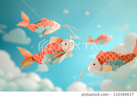 可愛的鯉魚旗-3 可愛的鯉魚旗-3 110366637