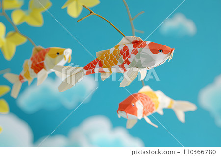 Cute carp streamers-5 110366780