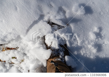snow at your feet 110366906