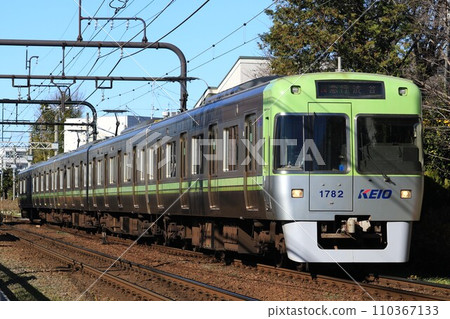 京王井之頭線 1000 系列 淺綠色 110367133