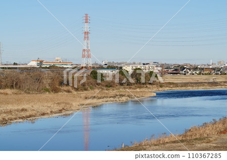 Scenery of Tama River Scenery of Tama River 110367285