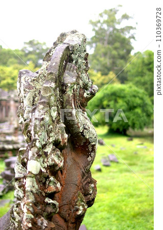 Angkor Wat Naga (snake) statue 110369728