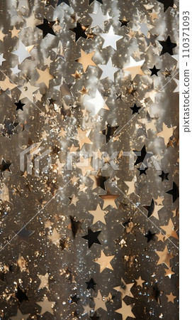 Shiny particles background. Sparkling glitter. Abstract wallpaper design Shiny particles background. Sparkling glitter. Abstract wallpaper design 110371093