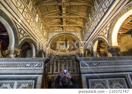 Basilica San Miniato al monte, Florence, Italy 110372747