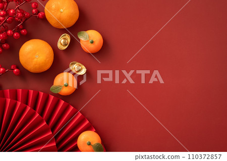 橘子 過年 農曆新年 Tangerine Chinese lunar new year 蜜柑みかん 橘子 過年 農曆新年 Tangerine Chinese lunar new year 蜜柑みかん 110372857